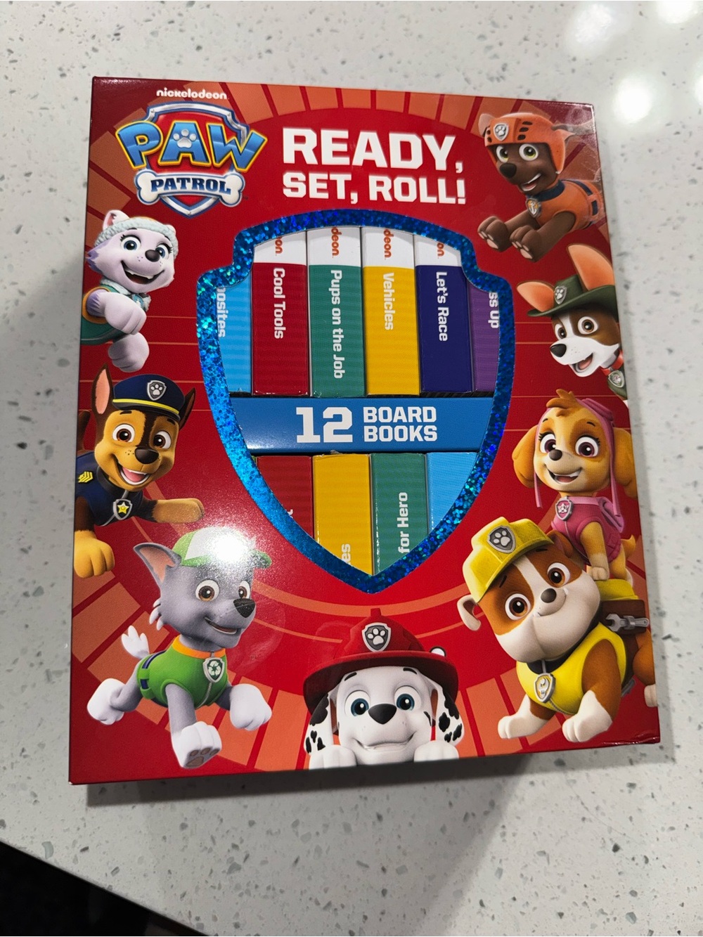 PAW Patrol Ready, Set, Roll! 12 Board Books